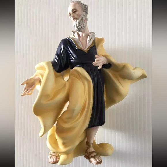 The VATICAN NATIVITY JOSEPH Statue Limited Edition FINE PORCELAIN Museum Vatican